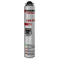 Піна ЗИМОВА монтажна професійна Mounter PRO 860мл (65л)