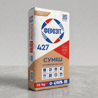 Суміш самовирівнювальна гіпсо-цементна Ферозіт 427 (2–80 мм, 25 кг)