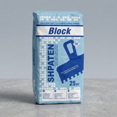 Клей для піно- та газобетонних блоків Shpaten Blok (25 кг)