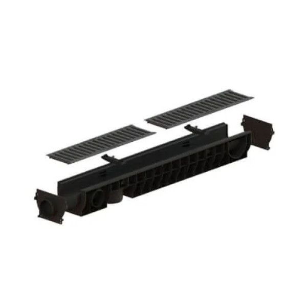 Лоток водовідвідний ЛВ-10.16.12-ПП PolyMax Basic пластиковий
