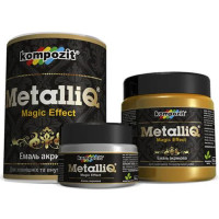Емаль акрилова METALLIQ Kompozit (0,9 кг)
