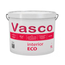 Фарба інтер'єрна Interior ECO VASCO біла 9л