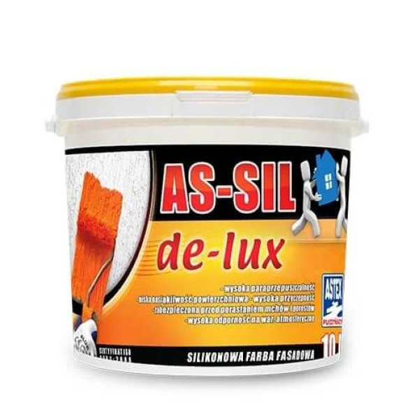 Astex As-sil de-lux силіконова фасадна фарба