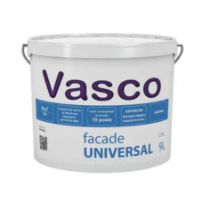 Фарба фасадна Fasade Universal Vasco біла 9л