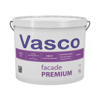 Фарба фасадна Fasade Premium Vasco біла 9л