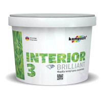 Фарба інтер'єрна INTERIOR 3 Kompozit, 7 кг