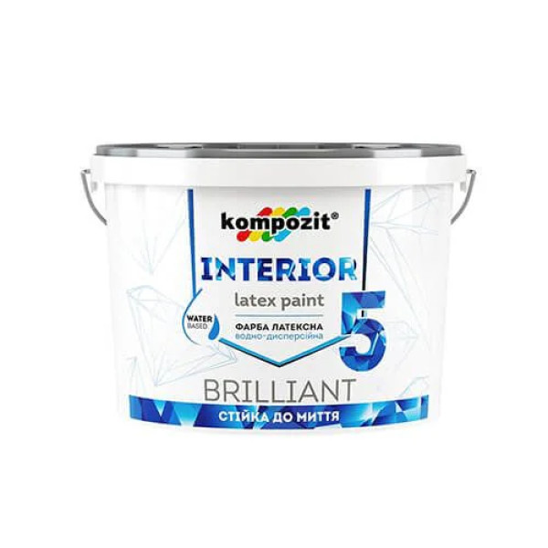 Фарба інтер'єрна INTERIOR 5 Kompozit 14 кг