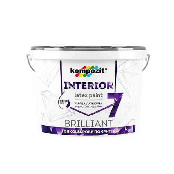 Фарба інтер'єрна INTERIOR 7 Kompozit 14 кг