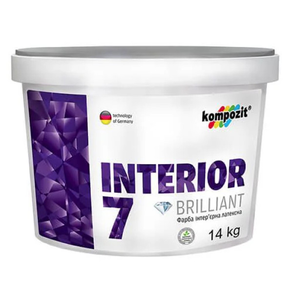 Фарба інтер'єрна INTERIOR 7 Kompozit 14 кг