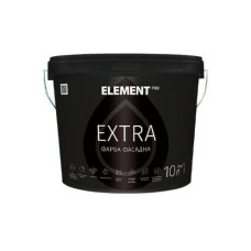 Фарба фасадна, матова, водно-дисперсійна EXTRA Element PRO, 10л