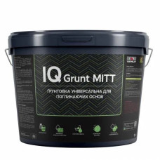 Грунтівка глибокопроникаюча для поглинаючих основIQ Grunt MІТТ 10л.