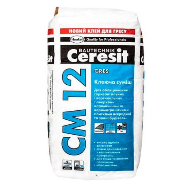 Ceresit СМ 12 Gres Клеюча суміш 25 кг