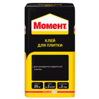 Клеюча суміш для плитки Момент 25 кг