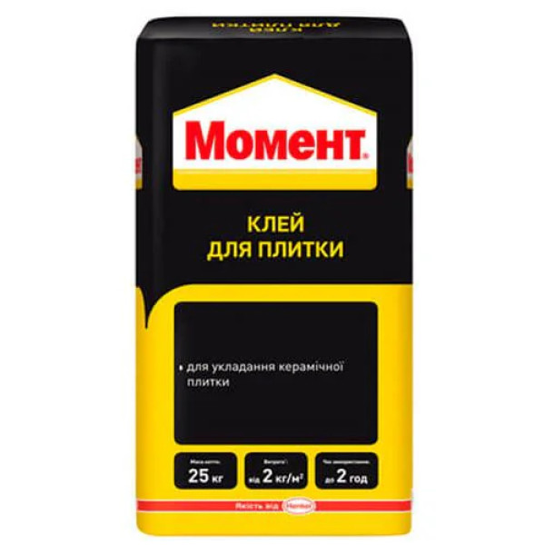 Клеюча суміш для плитки Момент 25 кг