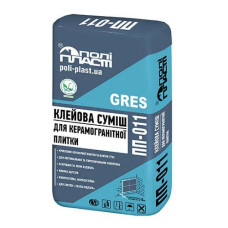 Поліпласт ПП-011 Клеюча суміш для керамічної плитки + Грес