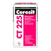 Ceresit CT 225 Шпаклівка фасадна фінішна (біла)