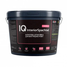 Акрилова фінішна шпаклівка IQ InteriorSpachtel 10л (Vamiut)