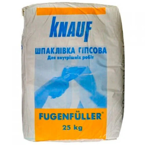 Гіпсова шпаклівка Кнауф Фугенфюллер (Knauf Fugenfuller), 25 кг