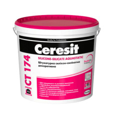 Ceresit CT 174 Штукатурка силікон-силікатна декоративна 1 мм
