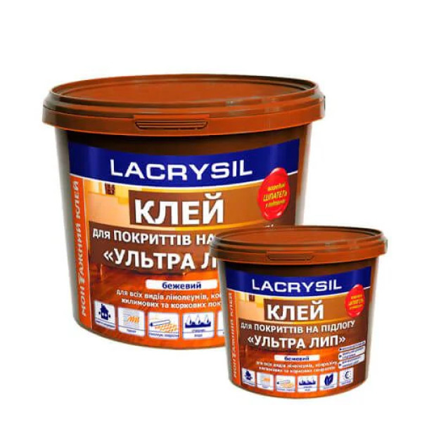 Клей для підлогового покриття «Ультра Лип» 6 кг
