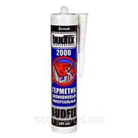 Герметик універсальний силіконовий - 200 U (310 мл) прозорий BUDFIX