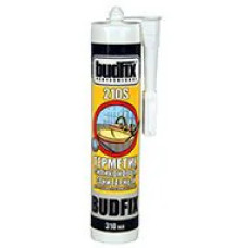 Герметик санітарний силіконовий 210 S білий (BUDFIX)