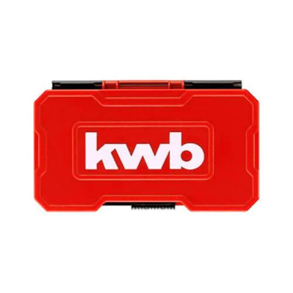 Набір біт і свердл HSS, 39 шт, L-Box, KWB (для шуруповерта, дрилі) у пластиковому боксі