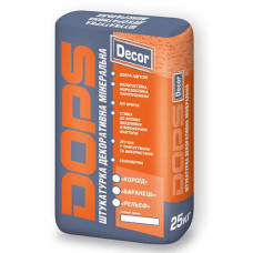 Dops Decor Штукатурка декоративна мінеральна «Короїд», «Баранчик», «Рельєф»