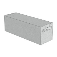 Газоблок ViaBlokk 200х200х600 D500 (в піддоні 1,8 м куб блока, з них 200х200х600 - 70 шт. та 100х200х600 - 10 шт.)