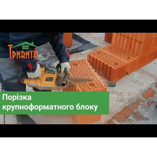 Керамічний блок Porotherm 25 E3 (250х238х373)