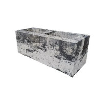 Блок парканний модульний Онікс Blanc 190х190х500 мм