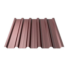 Профнастил ПК 20 Ruukki Rantech T 20 0,45 mm RAL8017