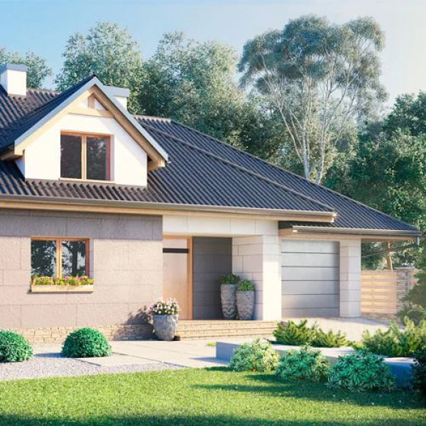 Безазбестовий шифер Fibrodah Renaissance 1000х1130х5,8 мм графіт