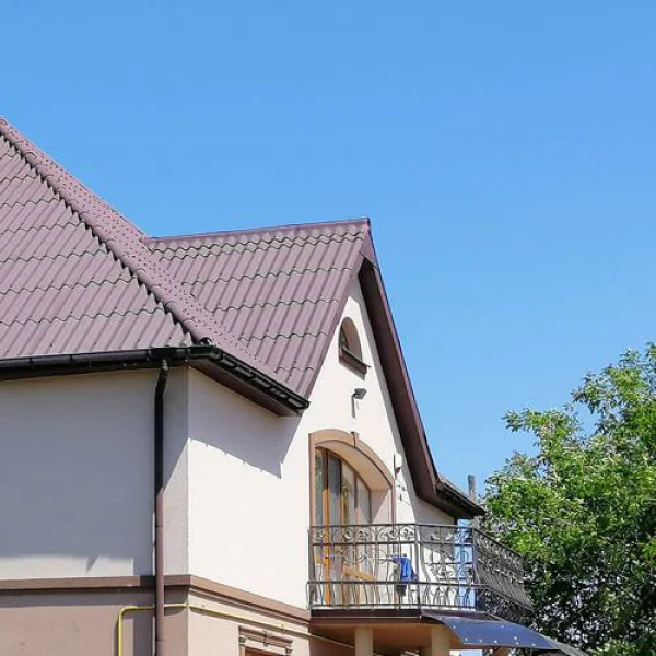 Безазбестовий шифер Fibrodah Renaissance 1000х1130х5,8 мм коричневий
