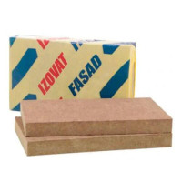 Izovat FASAD 12 1000х600х100 мм Мінеральна вата Ізоват