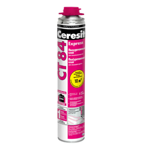 CERESIT CT 84 Клей піна для газобетону, пінополістиролу(-10 °С)