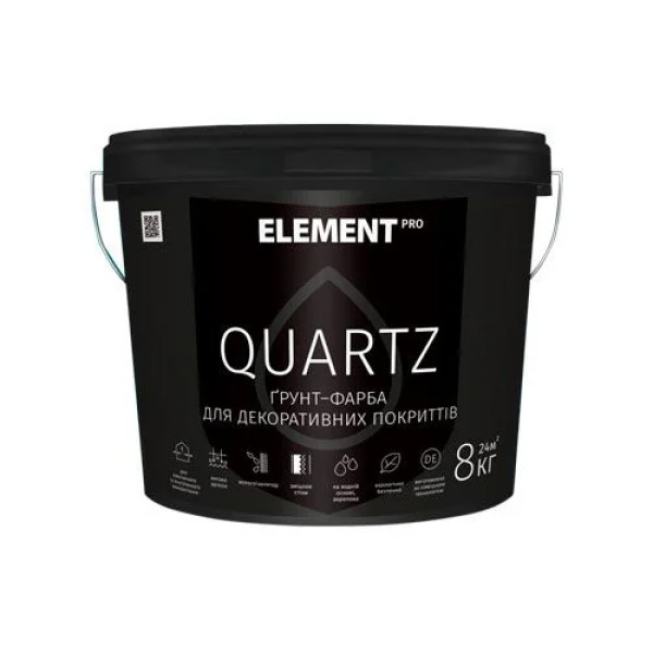 Грунтівка структурна Quartz Element PRO, 25кг