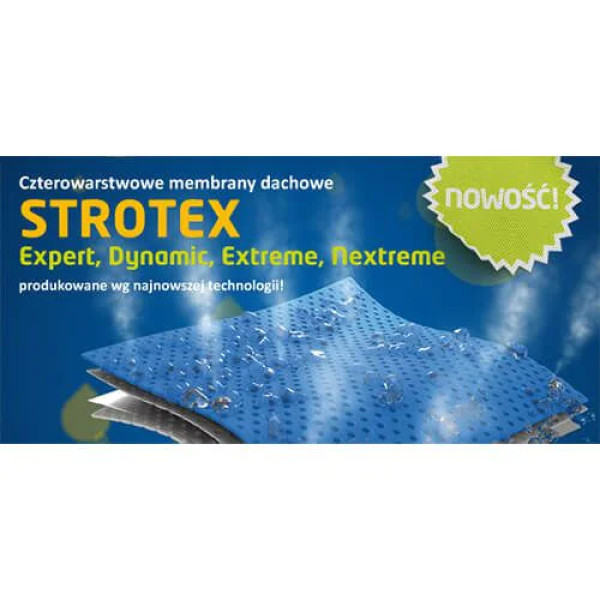 Супердифузійна мембрана Strotex DYNAMIC (V-135гр/м2)